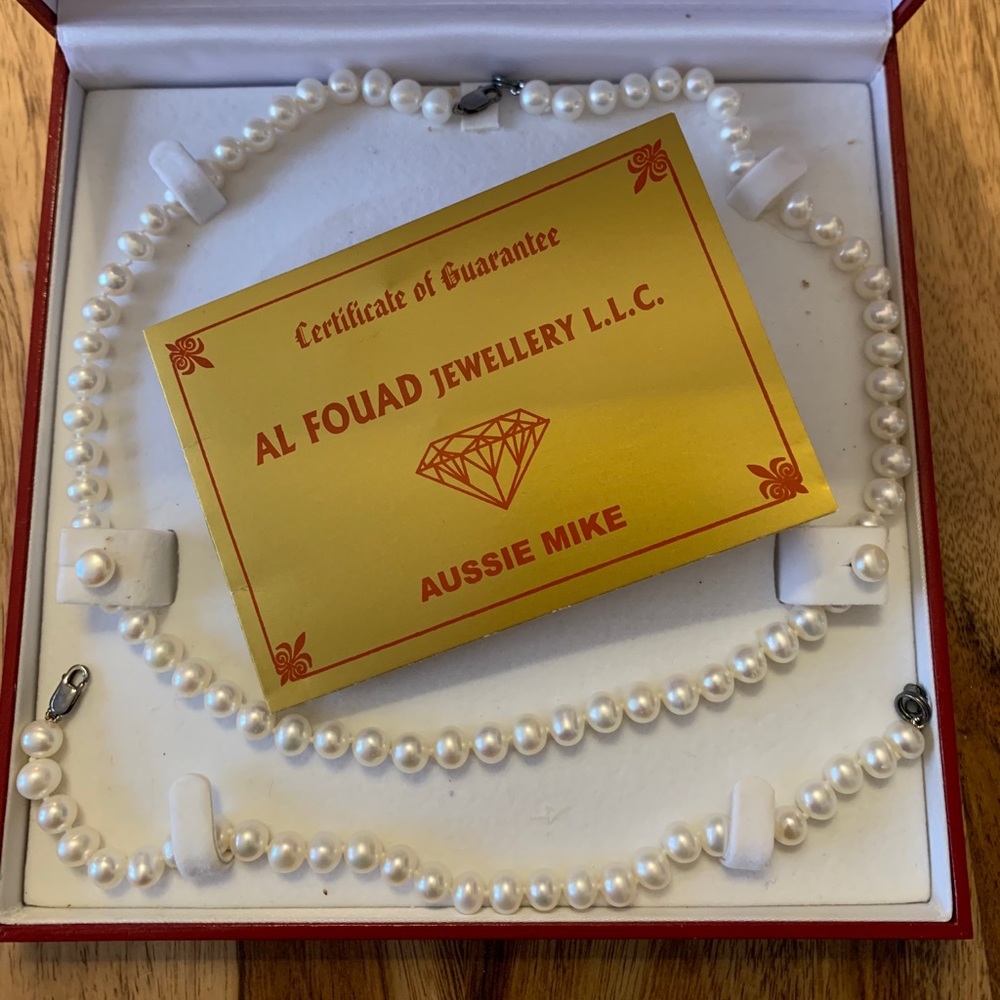 Real Pearls Necklace